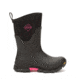 Muck Boots Arctic Ice Grip A.T. Mid Boots - Womens, Black/Hot Pink, 11, ASVMA-404-PNK-110