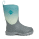 Muck Boots Element Boot - Kids, Gray/Teal Fade, 2, KEL-102-GRY-020