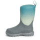 Muck Boots Element Boot - Kids, Gray/Teal Fade, 2, KEL-102-GRY-020