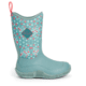 Muck Boots Hale Rubber Boots - Kids, Trooper/Winter Floral, 10, KBH-2FLR-BLU-100