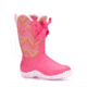 Muck Boots Kid's Halo Prints Boot, Pink Chevron, 10 KHL-4WAV-PNK-100