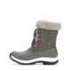 Muck Boots Women's Apres Lace Arctic Grip Boots, Gray/Red, 8 WALV-100-GRY-080