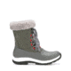 Muck Boots Women's Apres Lace Arctic Grip Boots, Gray/Red, 8 WALV-100-GRY-080