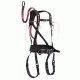 Muddy Safeguard Harness, includes Lineman's Belt, Tree Strap, Suspension Releif Strap, Caribiner, Black/Pink, S/M MSH405-SM