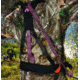 Muddy Safeguard Harness, includes Lineman's Belt, Tree Strap, Suspension Releif Strap, Caribiner, Black/Pink, S/M MSH405-SM