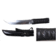 Musashi Asuka Tanto, 15in Hand Forged Razor Sharp Blade With 1045 Carbon Steel, Black, SS073BK