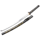Musashi Musha Handmade Samurai Swords, 40 1/2 1045 Carbon Steel Blade w/ Hand Painted Scabbard, SS062