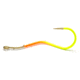 Mustad Slow Death Aberdeen Hook, Special Bent Shank, Chartruese Orange, Size 2, 8 per Pack, 33862NP-CO-2-8U