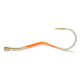 Mustad Slow Death Aberdeen Hook, Special Bent Shank, Orange Glow, Size 2, 8 per Pack, 33862NP-OG-2-8U