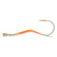 Mustad Slow Death Aberdeen Hook, Special Bent Shank, Orange Glow, Size 2, 8 per Pack, 33862NP-OG-2-8U