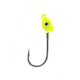 Mustad Spring Lock Jig Head, Chartreuse, 3/0 Hook, 1/8oz, SPR886-18-CH-4