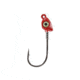 Mustad Spring Lock Jig Head, Red, 3/0 Hook, 1/8oz, SPR886-18-RD-4