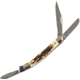 Mustang 2.75 in., Delrin Handle, Three Blades, Nickel Silver Bolster FP51024