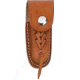 Mustang Leather Sheath, Fits 3.50 to 4.00 in., Brown FP15554