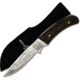 Mustang Smoky Mountains Fixed Blade Knife, Walnut Handle, Plain FP74407