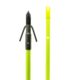 Muzzy Classic Chartreuse Fish Arrow With Gar Point - Nock, Bottle Slide Installed, 1420-GBS