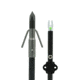 Muzzy Lighted Carbon Composite Arrow, Carp Point w/ Green X Nock &amp; Bottle Slide, 1320-GBS