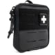 My Medic Everyday Carry 5.5x5x2 inch First Aid Kit, Black, One Size, MM-KIT-EDC-V2-PRO-BLK