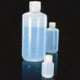 Nalge Nunc Low-Particulate Bottles, High-Density Polyethylene, Narrow Mouth, with Screw Caps, NALGENE 382099-0250