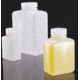 Nalge Nunc Rectangular Bottles, High-Density Polyethylene, Wide Mouth, NALGENE 2009-0032 Amber