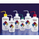 Nalge Nunc Right-To-Know Safety Wash Bottles, NALGENE 2425-0500 500 Ml Size, 28 Mm Closures