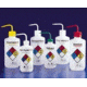 Nalge Nunc Right-To-Know Safety Wash Bottles, NALGENE 2425-0506 500 Ml Size, 28 Mm Closures