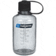 Nalgene Narrow Mouth Bottle, 16oz, Gray, 16oz, 2021-1032