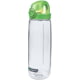 Nalgene On-The-Fly Lock-Top Sustain Bottle, 24 oz, Clear with Sprout Cap, 24oz, 5565-2424