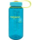Nalgene Wide Mouth 1 Pint Sustain Water Bottle, 16 oz, Cerulean, 2020-0416