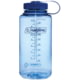 Nalgene Wide Mouth Sustain Water Bottle, 32 oz, Baby Blue, 32oz, 2020-6232