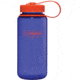 Nalgene Wide Mouth On The Fly Sustain Water Bottle, 16 oz, Periwinkle, 16oz, 2020-3916
