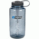 Nalgene 32oz Wide Mouth Bottle, Gray w/Black Lid, 341833