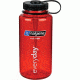 Nalgene 32oz Wide Mouth Bottle, Pink/Pink Lid, 341825