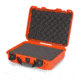 Nanuk 910 Protective Hard Case, 14.3in, Waterproof, w/ Foam, Orange, 910S-010OR-0A0