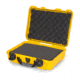 Nanuk 910 Protective Hard Case, 14.3in, Waterproof, w/ Foam, Yellow, 910S-010YL-0A0