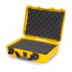 Nanuk 910 Protective Hard Case, 14.3in, Waterproof, w/ Foam, Yellow, 910S-010YL-0A0