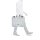 Nanuk 930 Water/Crush Proof Case - Silver, 930S-010SV-0A0