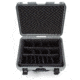 Nanuk 930 Water/Crush Proof Case w/Padded Divider - Silver, 930S-020SV-0A0