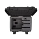 Open Box, Dealer Demo, Nanuk 918 3 Up Revolver Case w/Foam Insert, Black, Medium, 918S-080BK-0A0-19326