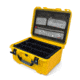 Nanuk 933 Pro Photo Camera Case Kit w/Lid Organizer / Padded Divider, Yellow, Medium, 933S-060YL-0A0