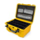 Nanuk 933 Pro Photo Camera Case Kit w/Lid Organizer / Padded Divider, Yellow, Medium, 933S-060YL-0A0
