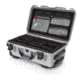 Nanuk 935 Pro Photo Camera Case Kit w/Lid Organizer / Padded Divider, Silver, Large, 935S-060SV-0A0