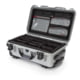Nanuk 935 Pro Photo Camera Case Kit w/Lid Organizer / Padded Divider, Silver, Large, 935S-060SV-0A0