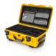 Nanuk 935 Pro Photo Camera Case Kit w/Lid Organizer / Padded Divider, Yellow, Large, 935S-060YL-0A0