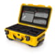 Nanuk 935 Pro Photo Camera Case Kit w/Lid Organizer / Padded Divider, Yellow, Large, 935S-060YL-0A0