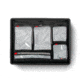 Nanuk Case 945 w/lid org./divider, Black, Large, 945S-060BK-0A0