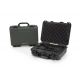 Nanuk 910 2Up Classic Hard Gun Case, 14.3in, Olive, Medium, 910S-080OL-0K0-18008