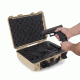 Nanuk Hard Gun Case W/Foam Insert For Glock 2Up, 14.3in, Tan, Medium, 910S-080TN-0J0-18002