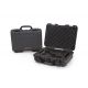 Nanuk Hard Gun Case W/Foam Insert For Glock 2Up, 14.3in, Graphite, Medium, 910S-080GP-0J0-18002