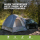 Napier Backroadz SUV/CUV/Minivan Tent, Gray/Green, 19100